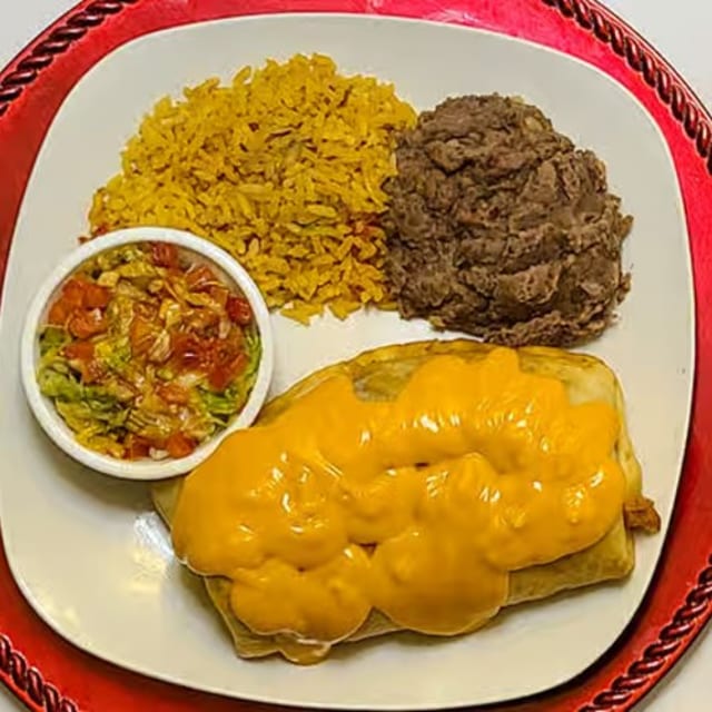Chimichanga Dinner.