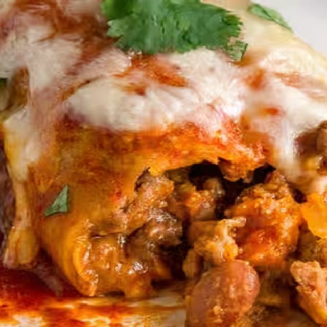 Kid Beef Enchilada.