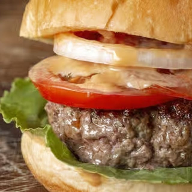 1/2 lb Hamburger.