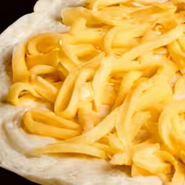 Flour Taco With Cheese.