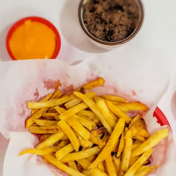 French Fries & Nacho Cheese.